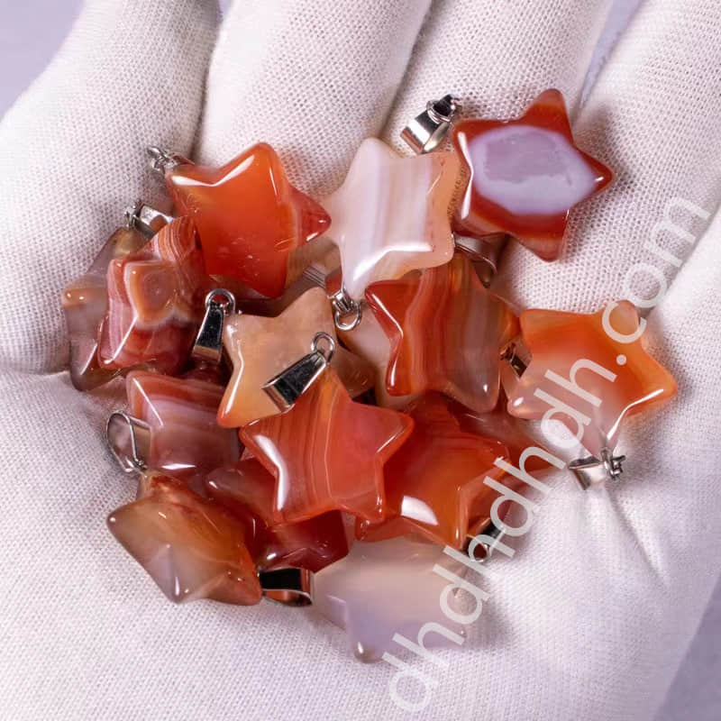 Mixed 10pcs star pendants one bag