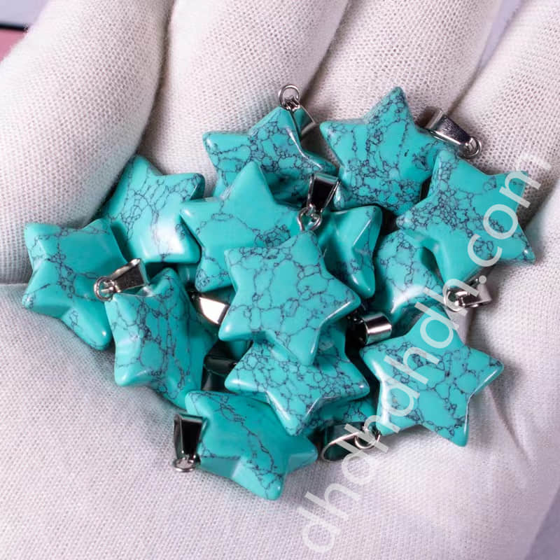 Mixed 10pcs star pendants one bag