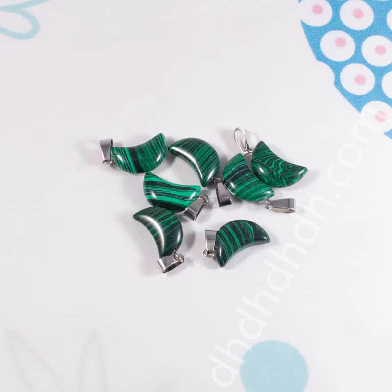 Mixed 10pcs moon pendants one bag