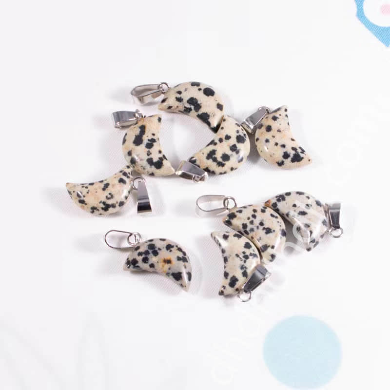 Mixed 10pcs moon pendants one bag