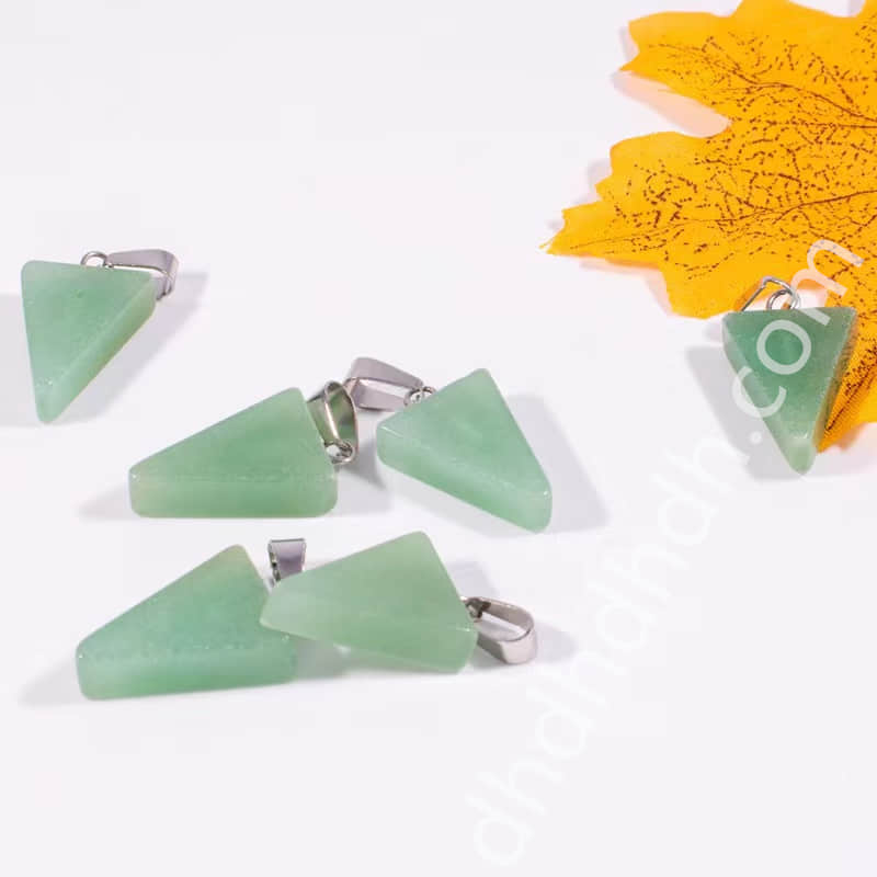 Mixed 10pcs triangle pendants one bag