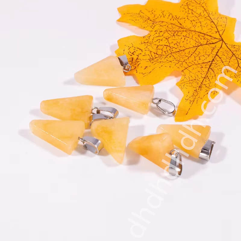 Mixed 10pcs triangle pendants one bag