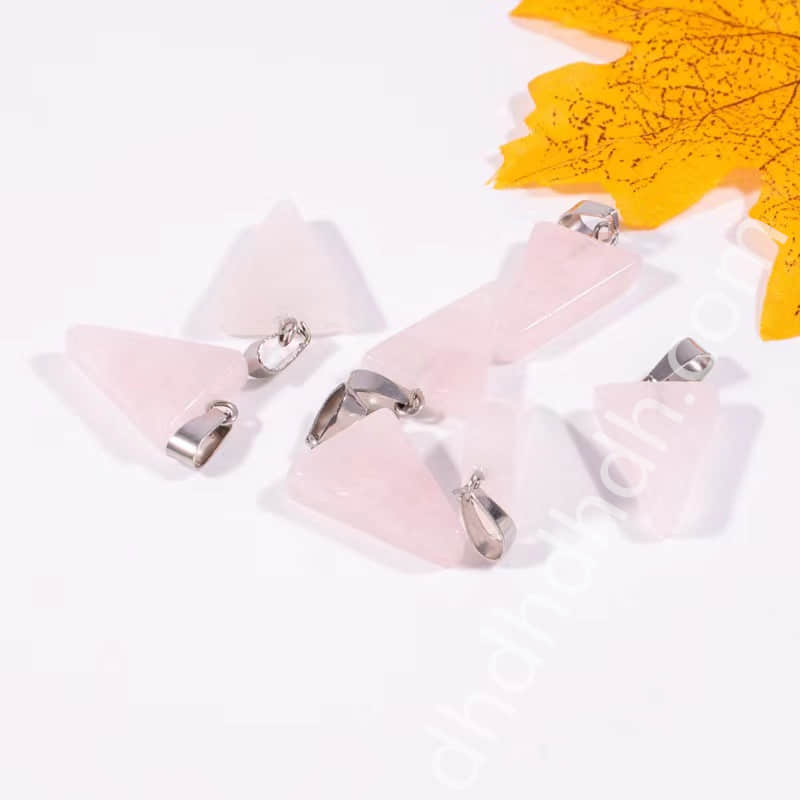 Mixed 10pcs triangle pendants one bag