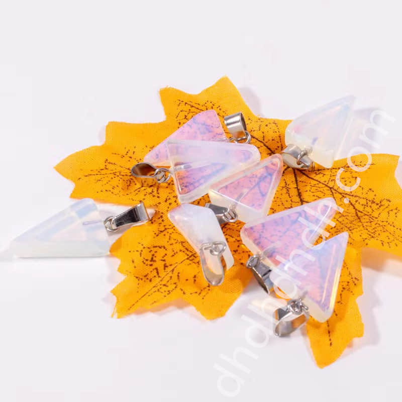 Mixed 10pcs triangle pendants one bag