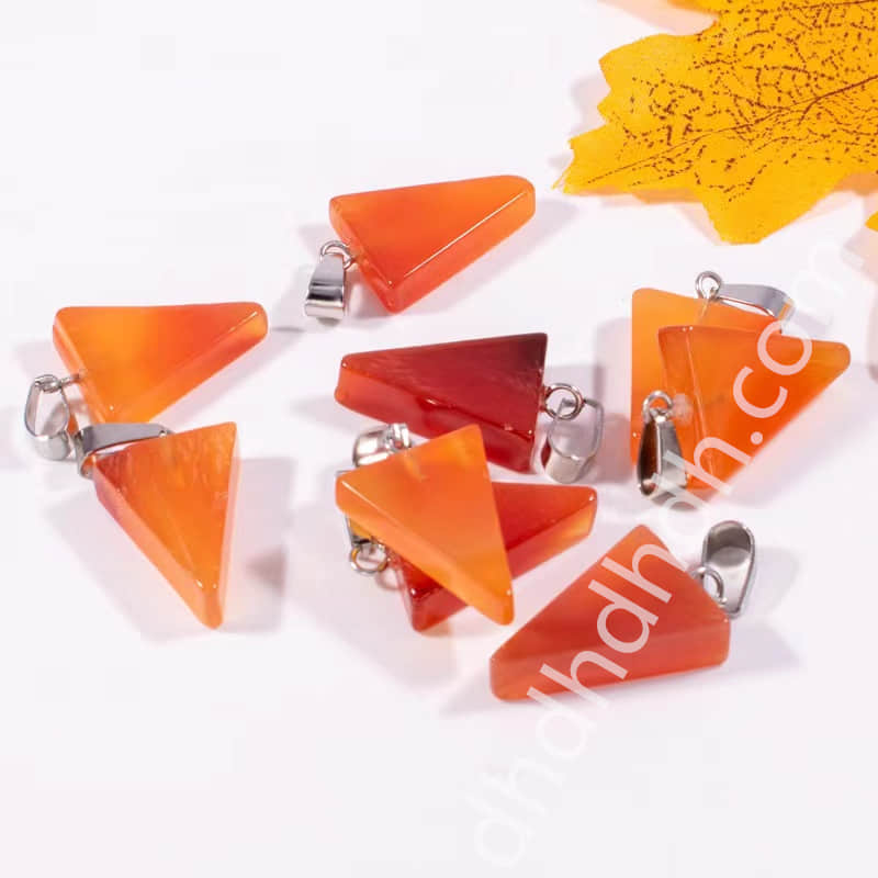 Mixed 10pcs triangle pendants one bag