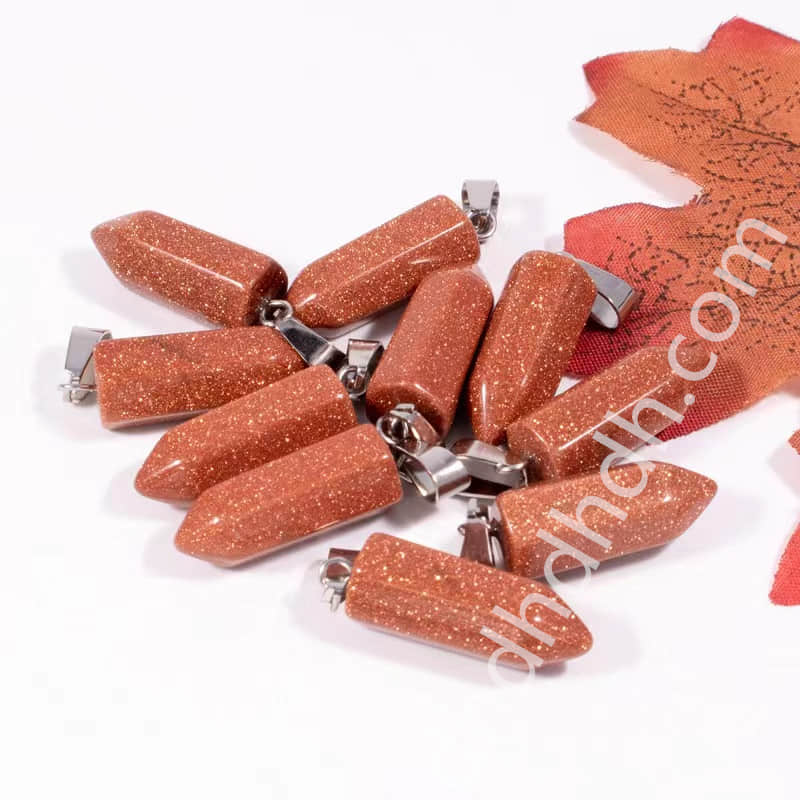 Mixed 10pcs bullet pendants one bag