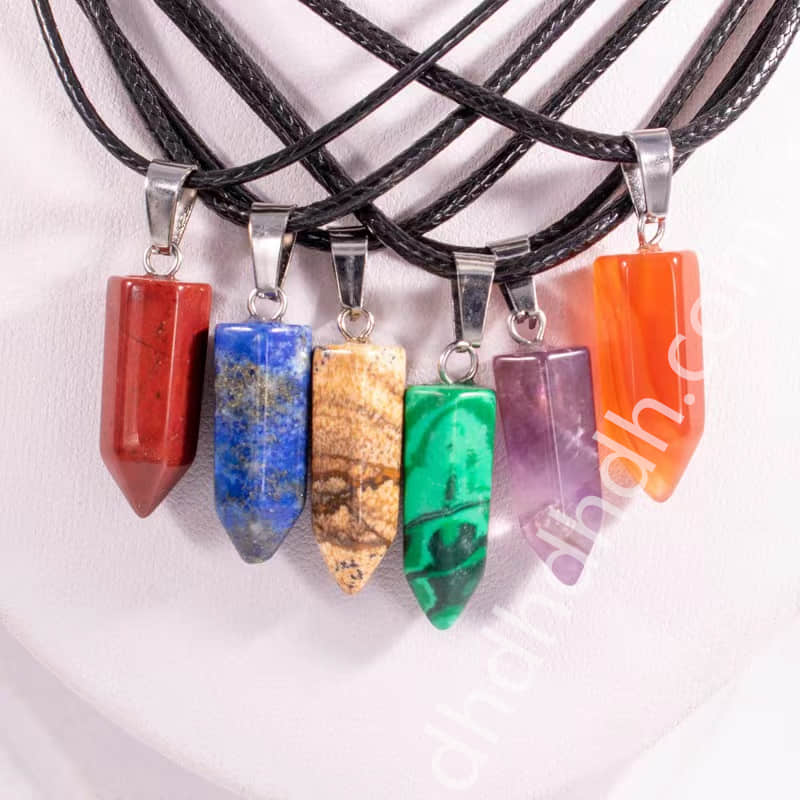 Mixed 10pcs bullet pendants one bag