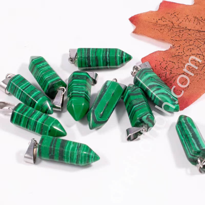 Mixed 10pcs bullet pendants one bag