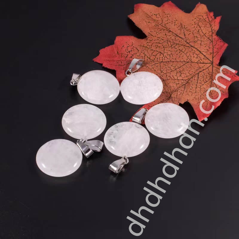 Mixed 10pcs circular pendants one bag