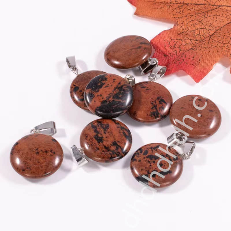 Mixed 10pcs circular pendants one bag