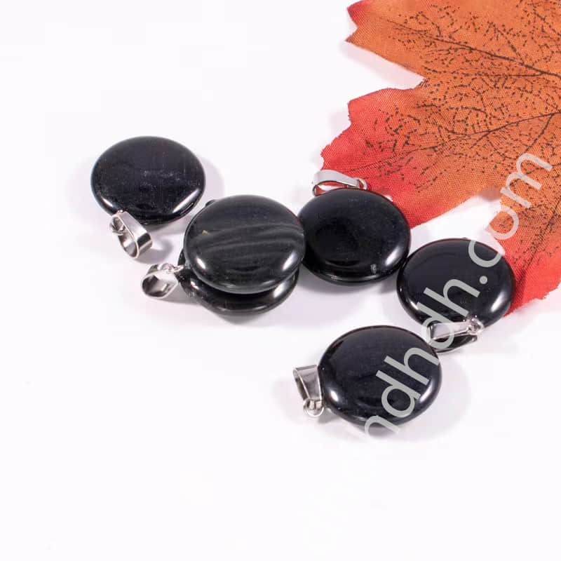 Mixed 10pcs circular pendants one bag