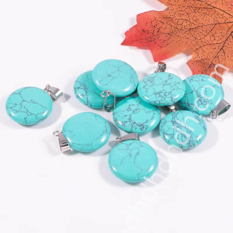 Mixed 10pcs circular pendants one bag