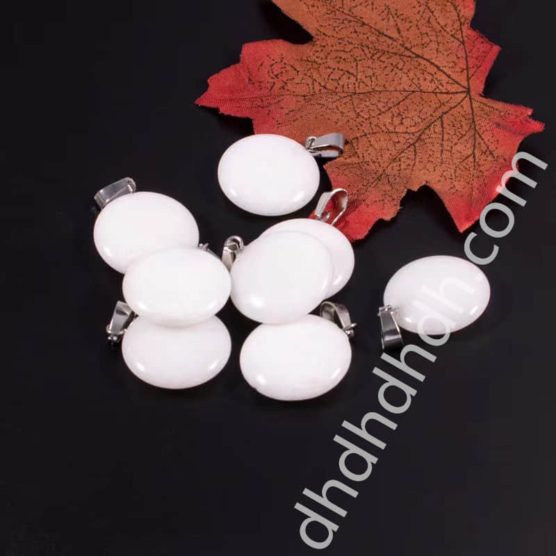 Mixed 10pcs circular pendants one bag