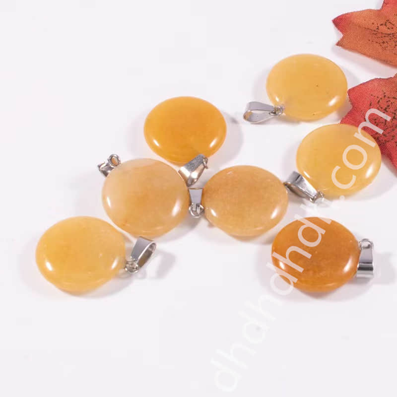 Mixed 10pcs circular pendants one bag