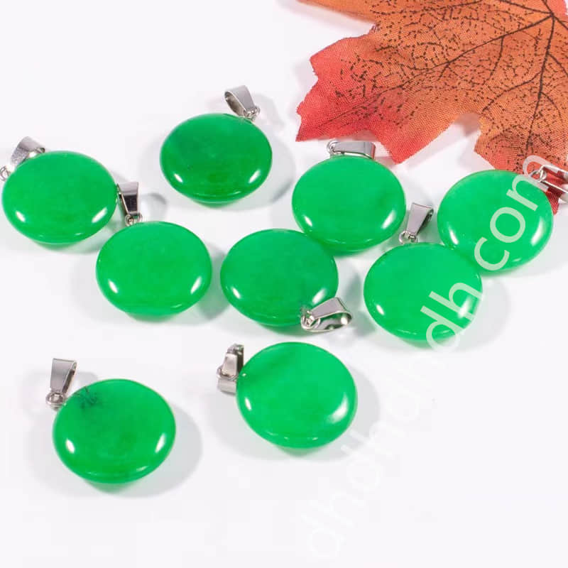 Mixed 10pcs circular pendants one bag