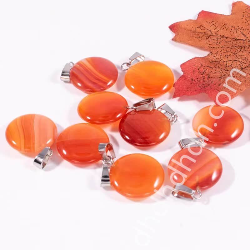 Mixed 10pcs circular pendants one bag