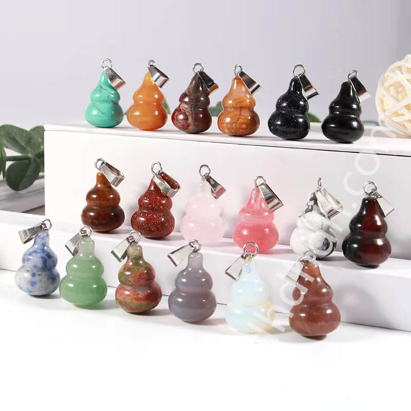 Mixed 10pcs gourd pendants one bag