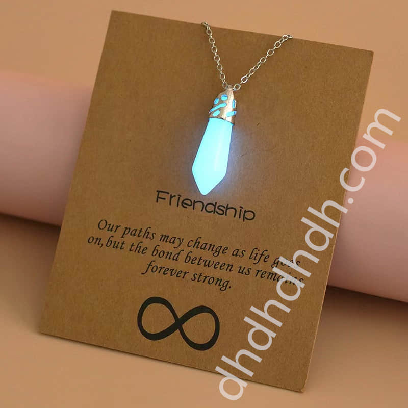 Mixed 3pcs Noctilucent pendants one bag