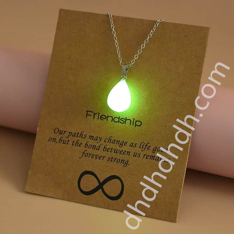 Mixed 3pcs Noctilucent pendants one bag