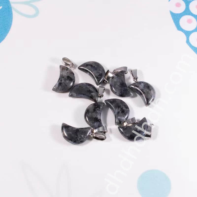 Mixed 10pcs moon pendants one bag