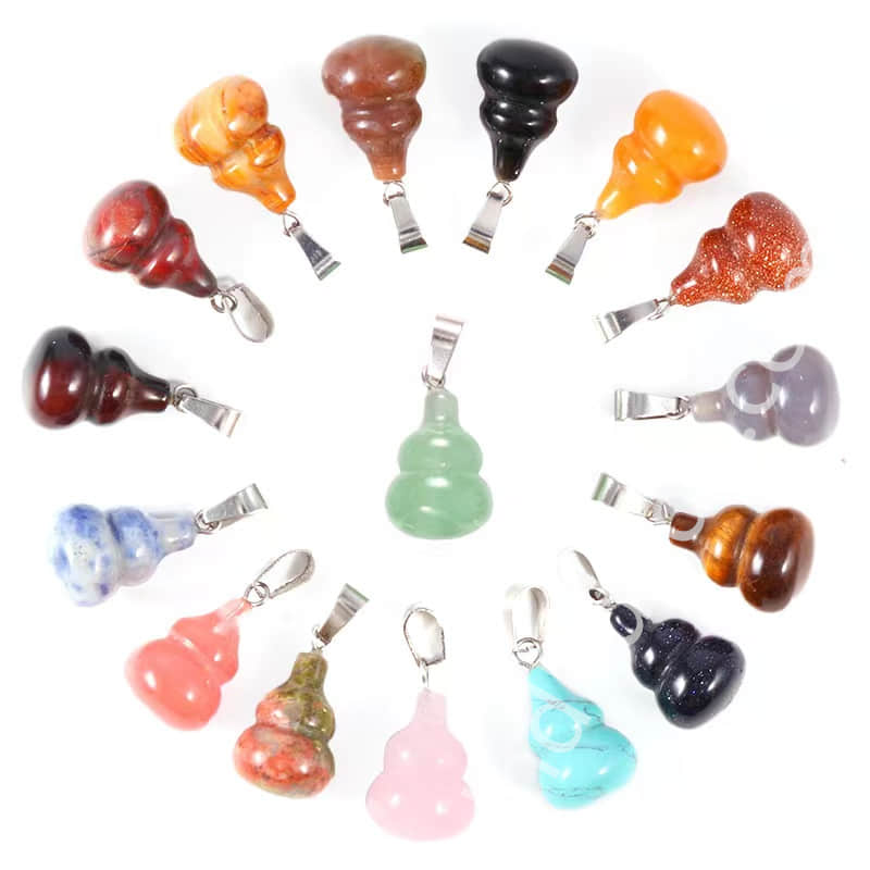 Mixed 10pcs gourd pendants one bag