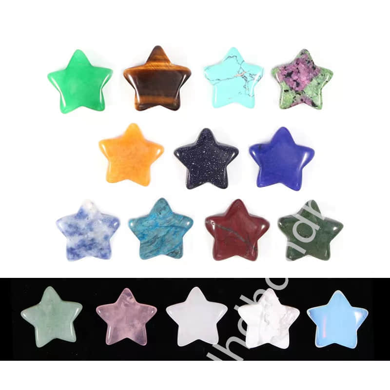 Mixed 10pcs  stars one bag